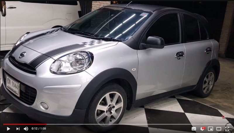 แต่งรถ NISSAN March ปี 2012 ชุดแต่ง MINI