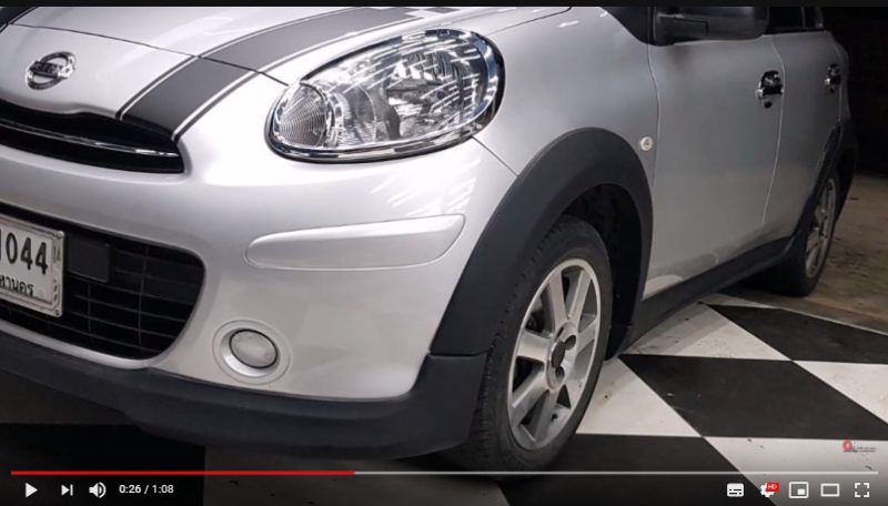 แต่งรถ NISSAN March ปี 2012 ชุดแต่ง MINI