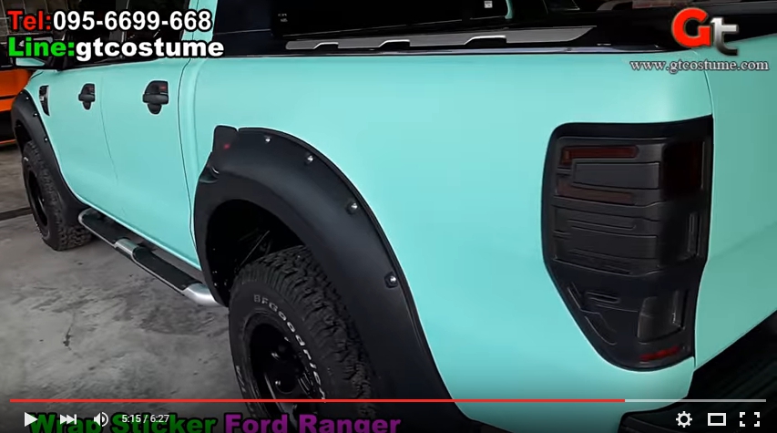 แต่งรถ Ford Ranger Wildtrak Wrap Sticker แต่งรถ Ford Ranger Wildtrak Wrap Sticker