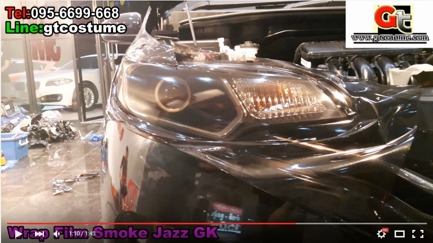 แต่งรถ HONDA Jazz GK 2014 Wrap Sticker แต่งรถ HONDA Jazz GK 2014 Wrap Sticker
