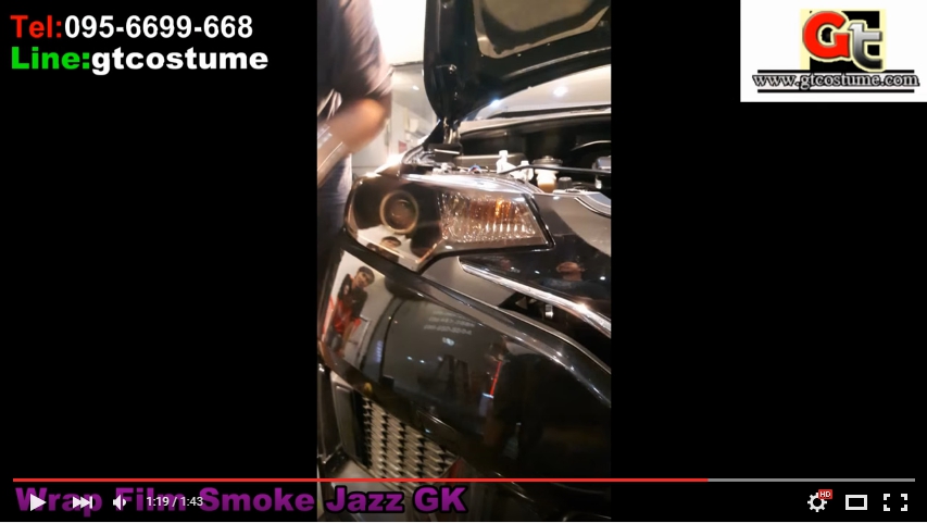 แต่งรถ HONDA Jazz GK 2014 Wrap Sticker แต่งรถ HONDA Jazz GK 2014 Wrap Sticker