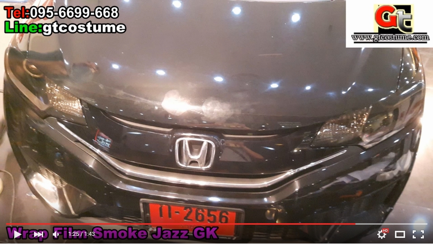 แต่งรถ HONDA Jazz GK 2014 Wrap Sticker แต่งรถ HONDA Jazz GK 2014 Wrap Sticker