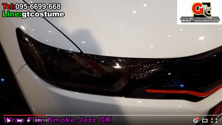 แต่งรถ HONDA Jazz GK 2014 Wrap Sticker แต่งรถ HONDA Jazz GK 2014 Wrap Sticker
