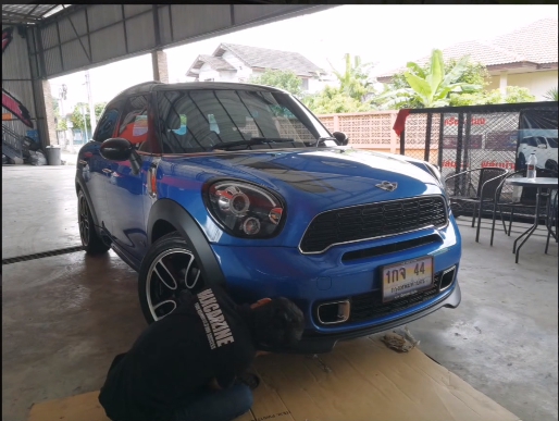 แต่งรถ Mini Cooper R56 รีวิว แต่งไฟหน้า