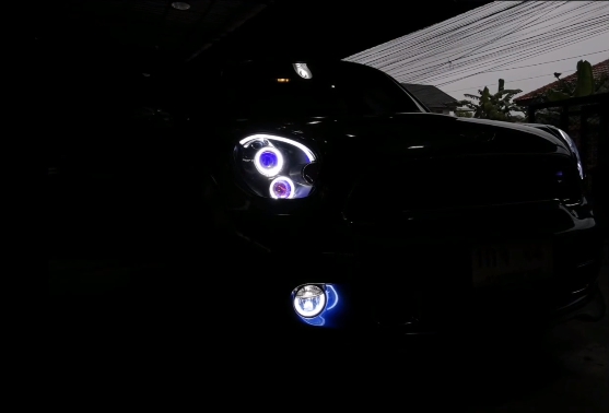 แต่งรถ Mini Cooper R56 รีวิว แต่งไฟหน้า