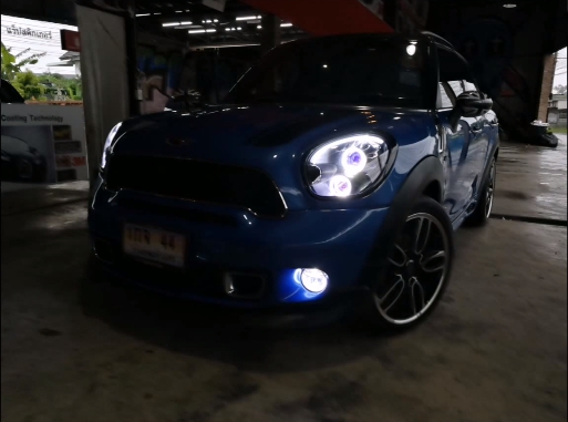 แต่งรถ Mini Cooper R56 รีวิว แต่งไฟหน้า