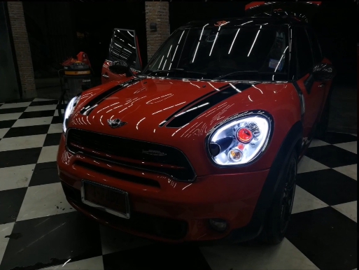 แต่งรถ Mini Cooper R56 รีวิว แต่งไฟหน้า