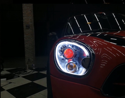แต่งรถ Mini Cooper R56 รีวิว แต่งไฟหน้า