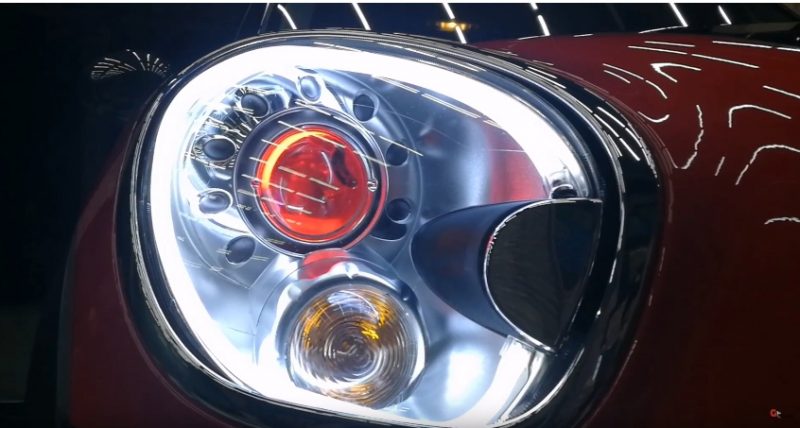 แต่งรถ Mini Cooper R56 รีวิว แต่งไฟหน้า