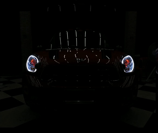 แต่งรถ Mini Cooper R56 รีวิว แต่งไฟหน้า