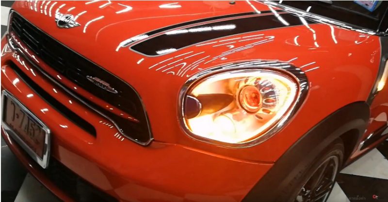 แต่งรถ Mini Cooper R56 รีวิว แต่งไฟหน้า