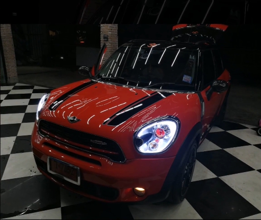 แต่งรถ Mini Cooper R56 รีวิว แต่งไฟหน้า