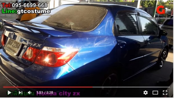 แต่งรถ Honda City ZX ทำสี ซ่อมสี อู่สี