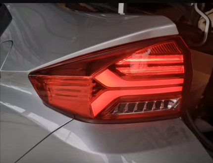 แต่งรถ Honda City 2014 โคมไฟท้ายแต่ง Lamborghini