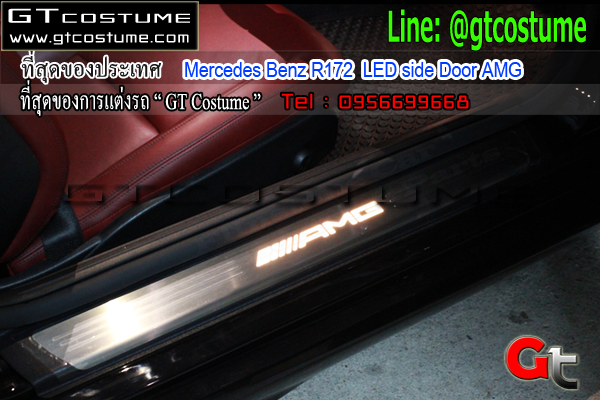 แต่งรถ Mercedes Benz R172 LED side Door AMG