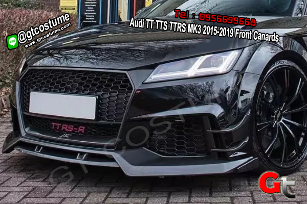 แต่งรถ Audi TT TTS TTRS MK3 2015-2019 Front Canards