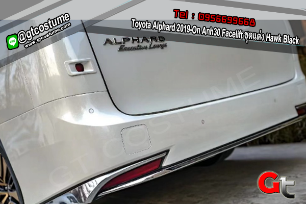 แต่งรถ Toyota Alphard 2019-On Anh30 Facelift ชุดแต่ง Hawk Black