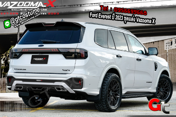 แต่งรถ Ford Everest ปี 2023 ชุดแต่ง Vazooma X