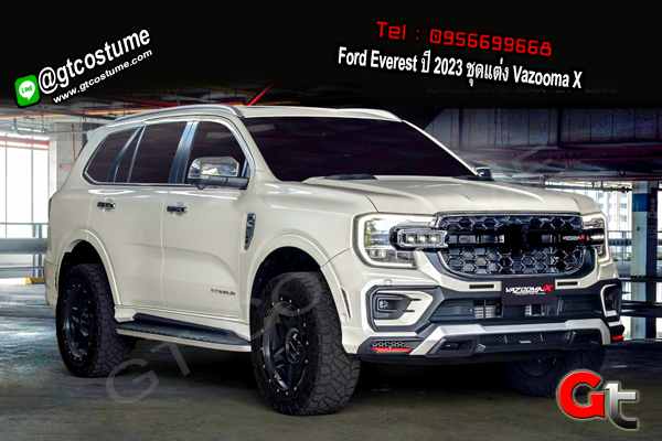 แต่งรถ Ford Everest ปี 2023 ชุดแต่ง Vazooma X