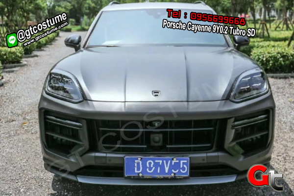 แต่งรถ Porsche Cayenne 9Y0.2 ชุดแต่ง Tubro SD